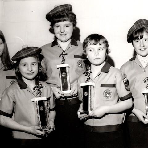 Theresa O'Brien, Sherry Lee McKaay, Fern Kerr, Lana Myers, Dorthy Lucking