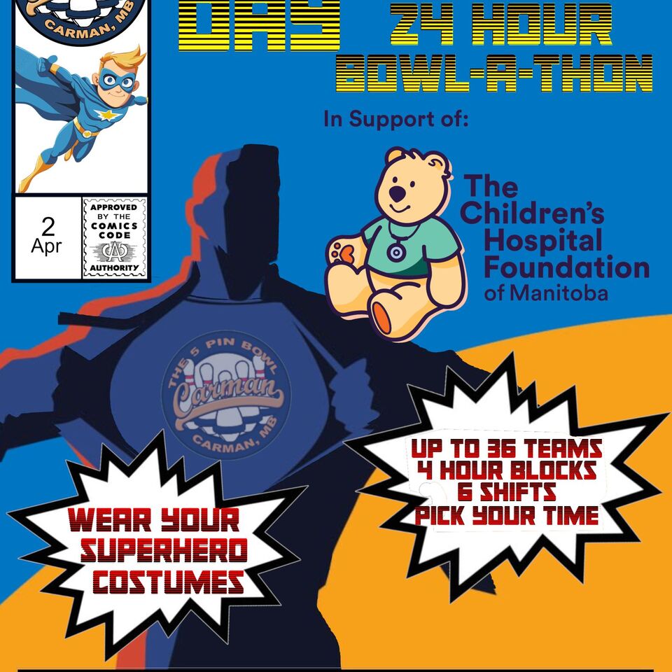 2nd Annual Superhero Day - New this year as a Bowl-a-thon - Jul 5 2025